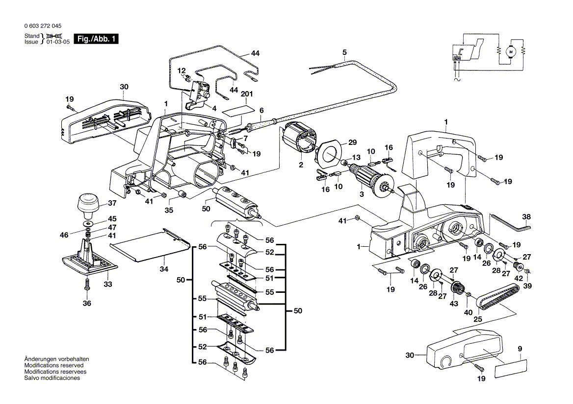 Bosch 0603272039 Tool Parts