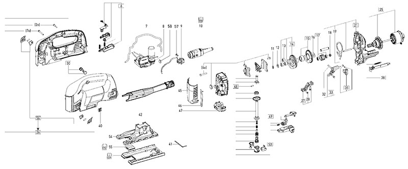 PSB 420 EBQ 120V (10004927) Jigsaw Parts