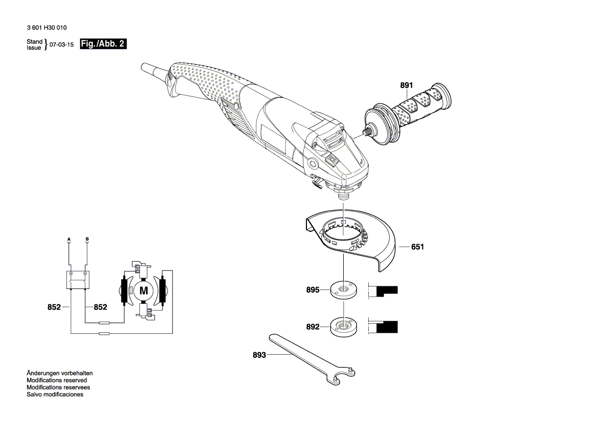 Bosch 1821d - 3601h30a10 Tool Parts