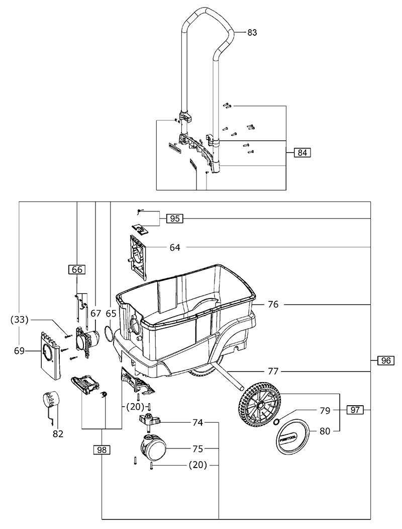 CT 36 E AC 120V (202175) CT Mobile Dust Extractor Parts