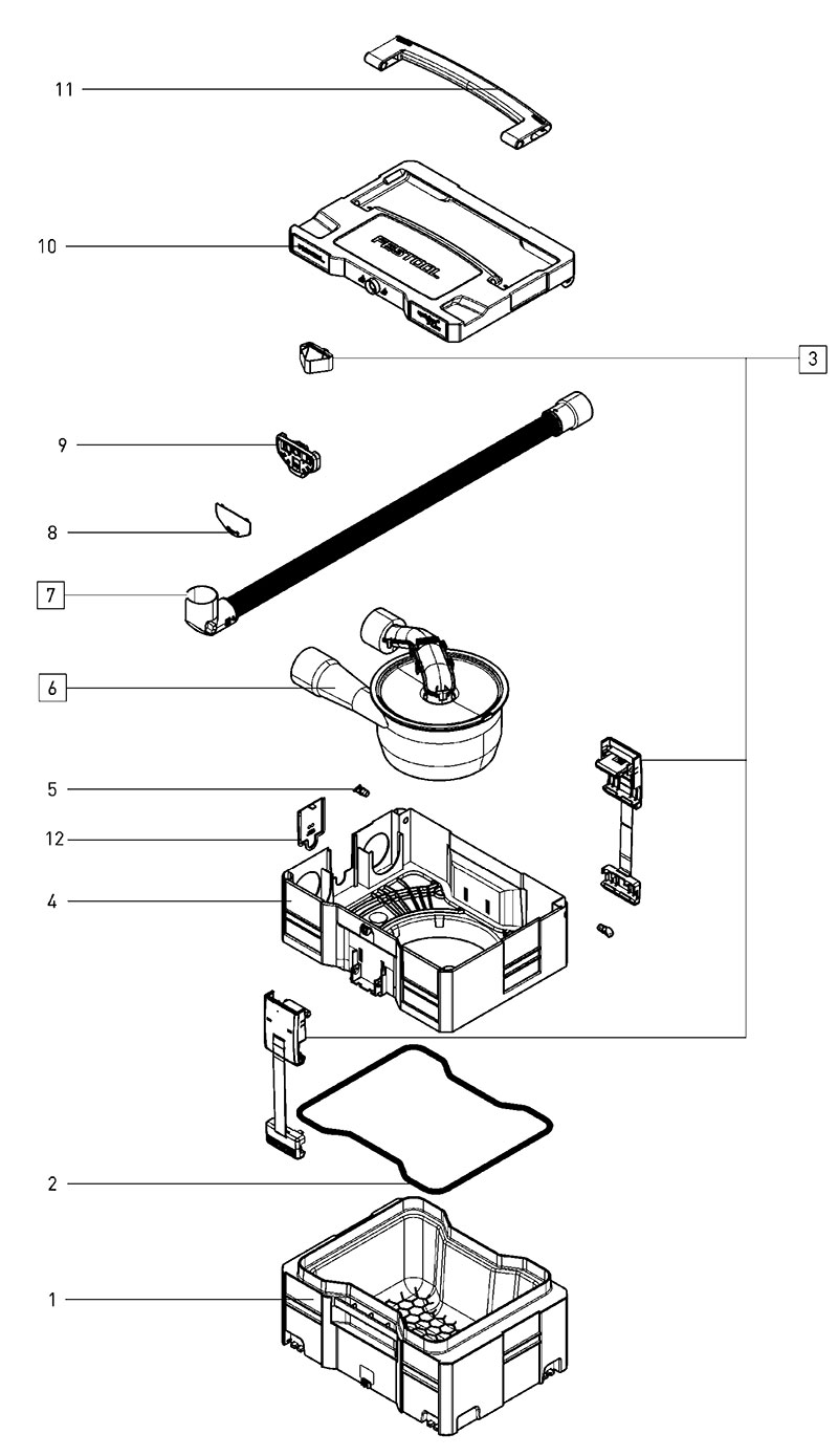 CT CYCLONE CT-VA-20 (204083) CT-Va Pre-Separator Parts