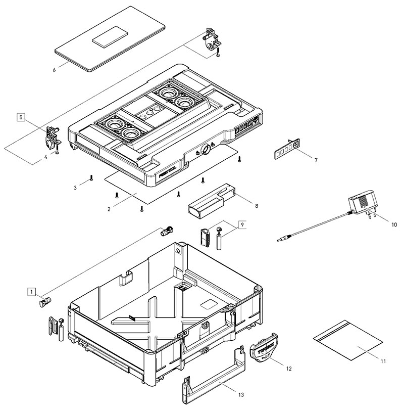 SYS TOPROCK (205733) Systainer Storage Systems Parts