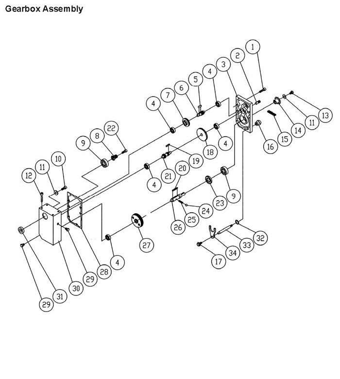 Powermatic 209HH 1Ph 230V Planer Parts (1791315)