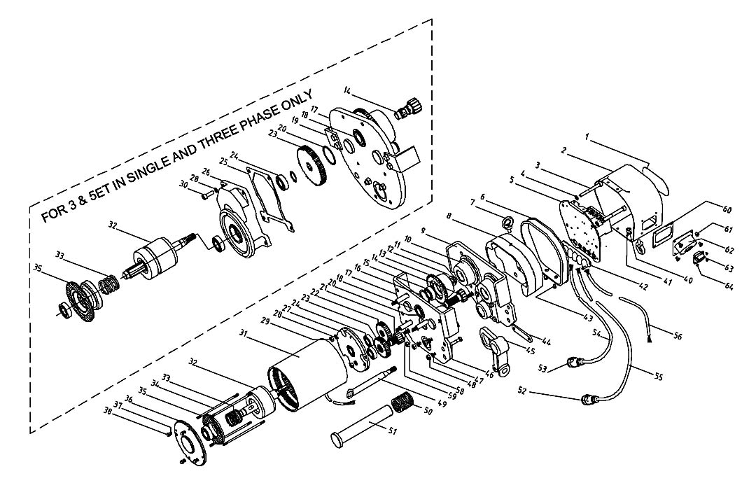 Jet 262610_1ET-3C Trolley Parts