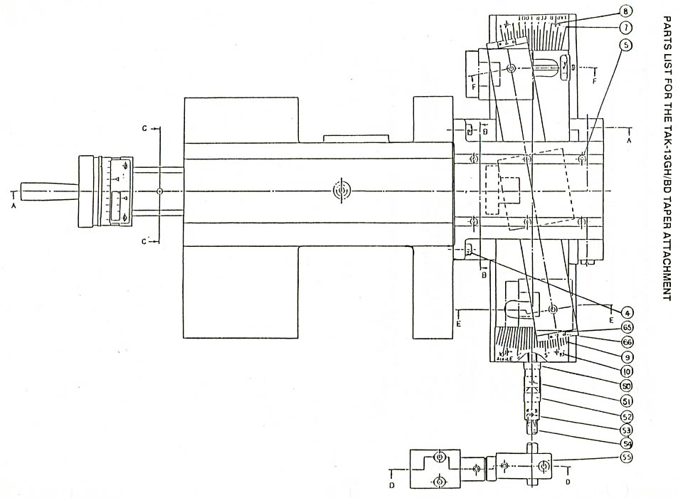 Jet 321442_TAK-13GH Lathe Parts