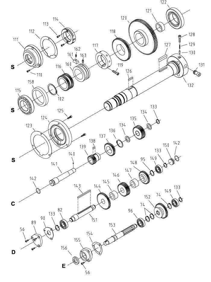 Jet 321830_GH-1440W-1 Lathe Parts