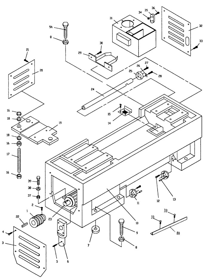 Jet 321920_GH-1460ZX Lathe Parts