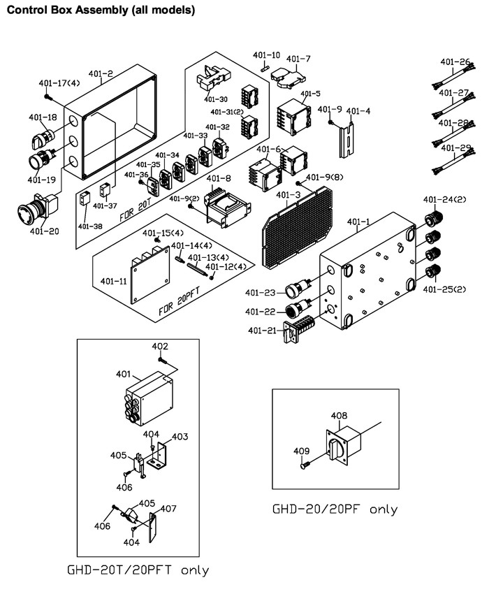 Jet 354024_GHD-20PF Drilling-Tapping Press Parts