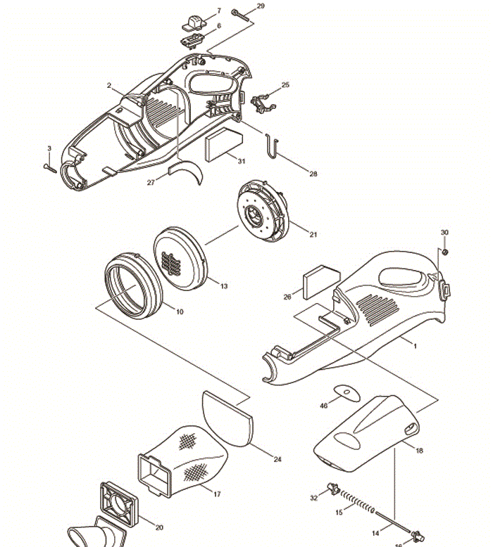 Makita 4013dz Tool Parts