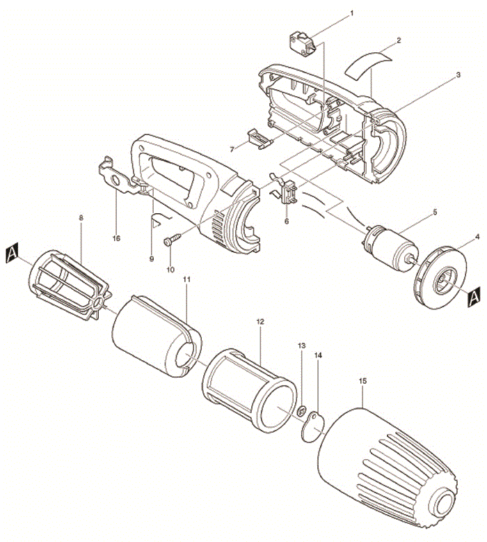 Makita 4071d Tool Parts