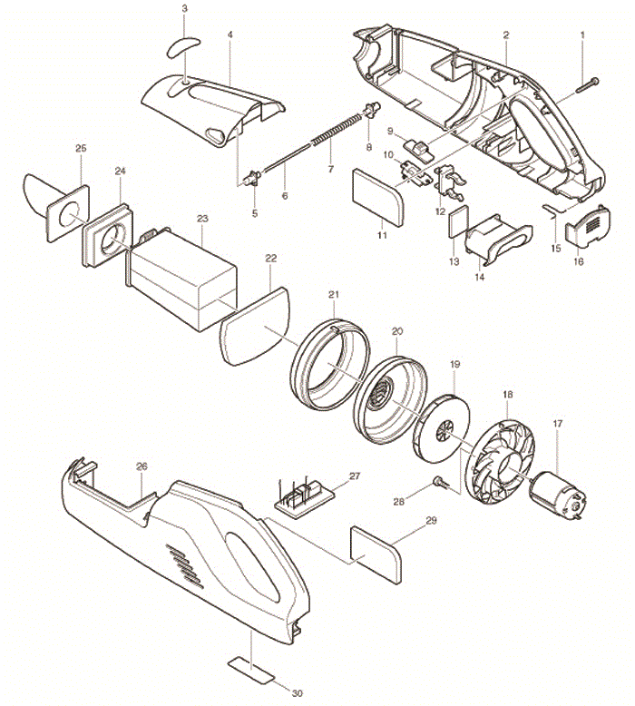 Makita 4093d Tool Parts