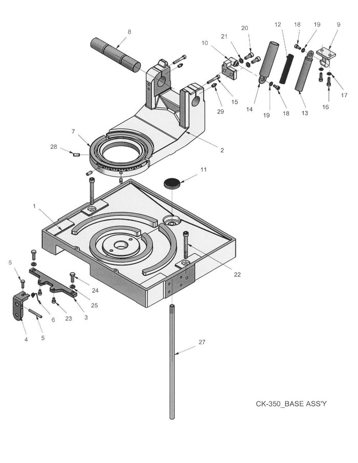 Jet 414203K Cold Saw Parts