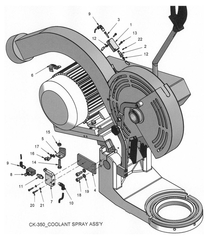 Jet 414203K Cold Saw Parts