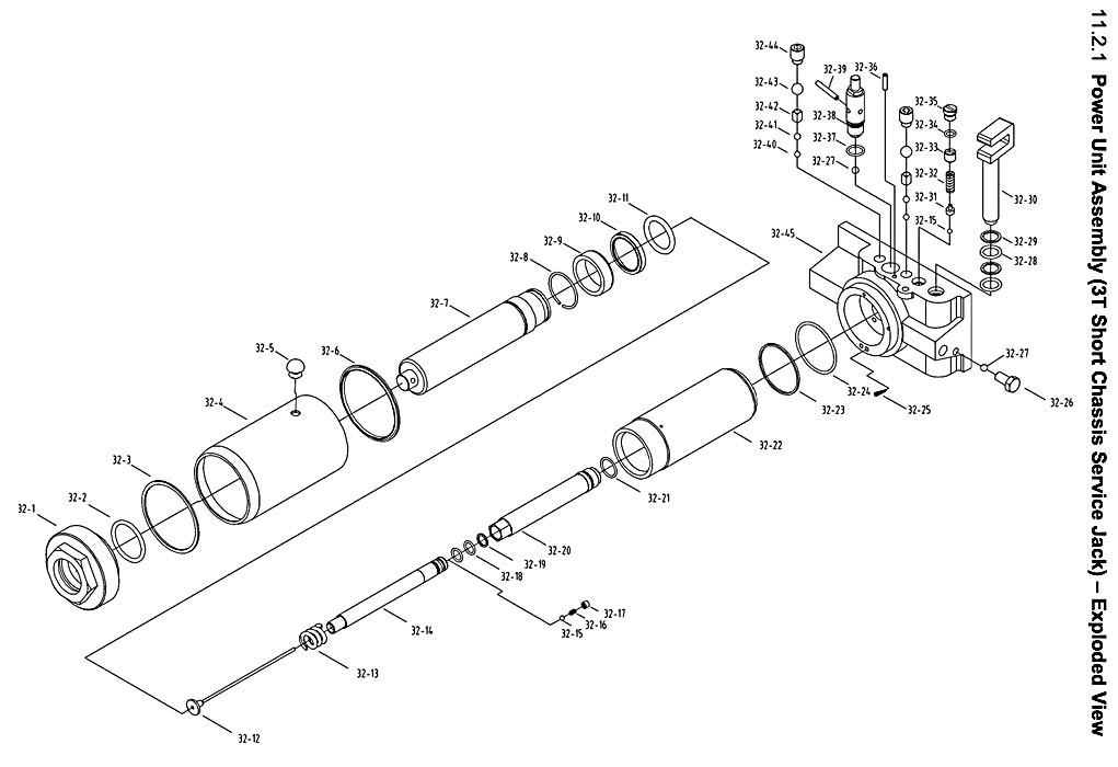 Jet 454224_JSJ-3XA Service Jack Parts