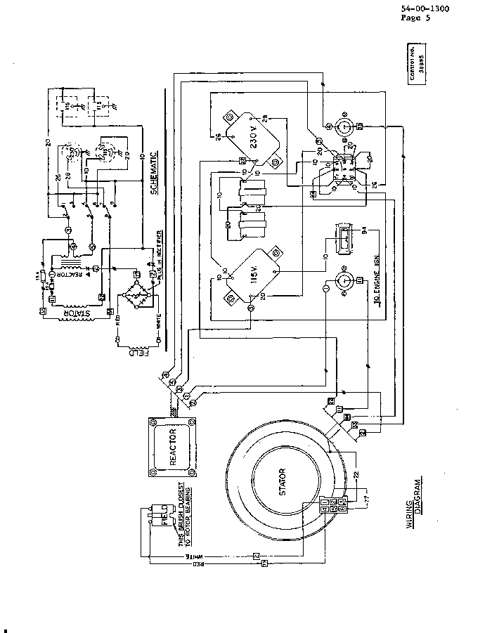 Milwaukee 4552 507-1001 Parts - Alternator