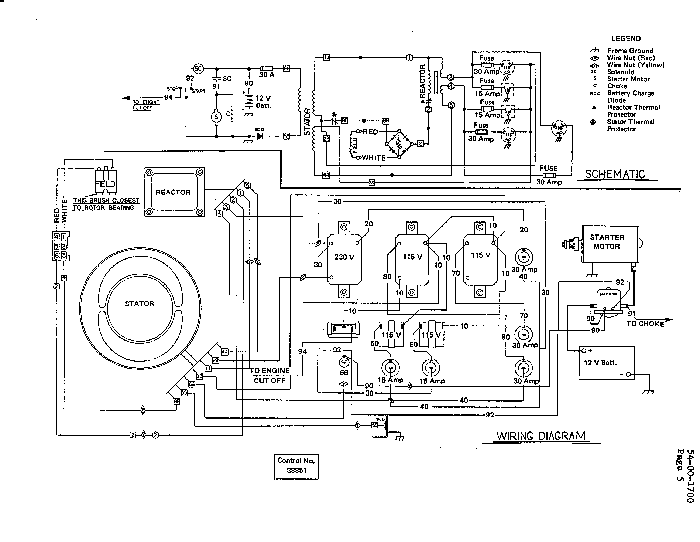 Milwaukee 4792 511-1001 Parts - Alternator