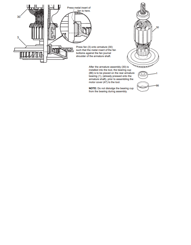 Milwaukee 5321-21 354a Parts - 1-1/2" (40mm) ROTARY HAMMER