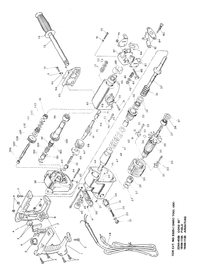 Milwaukee 5325 551-4000 Parts - ROTARY HAMMER