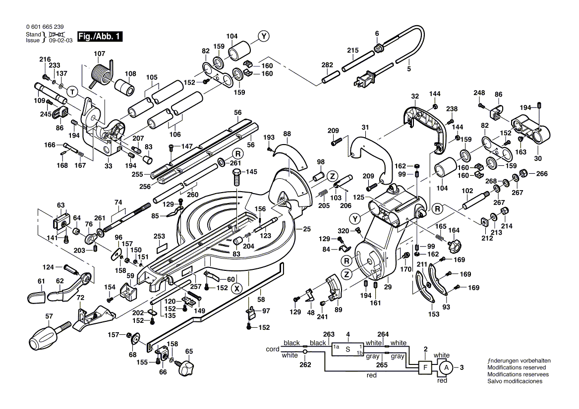 Bosch 5412 - 0601665239 Tool Parts