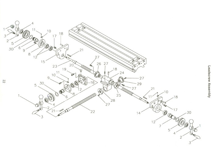 Jet 690038_JVM-836 Milling Machine Parts