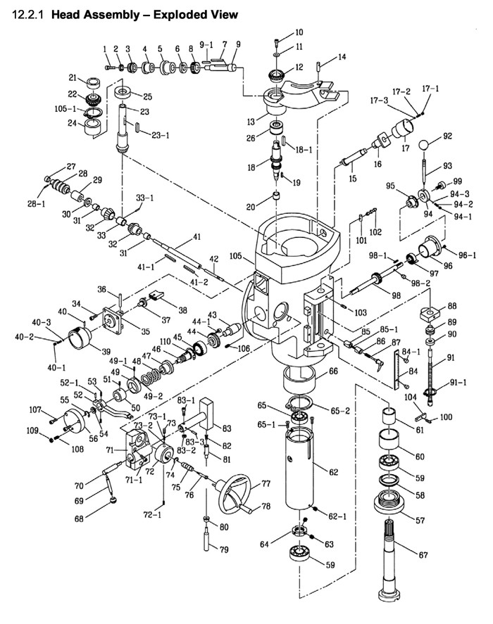 Jet 690055_JTM1055 Vertical Mill