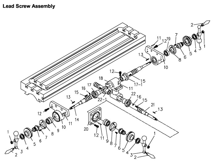 Jet 690098_JTM4VS Turret Mill Parts