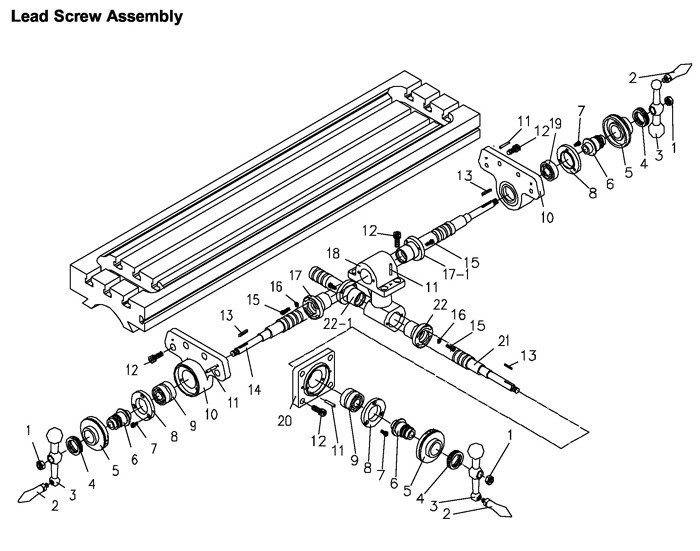 Jet 690180_JTM-4VS Turret Mill Parts