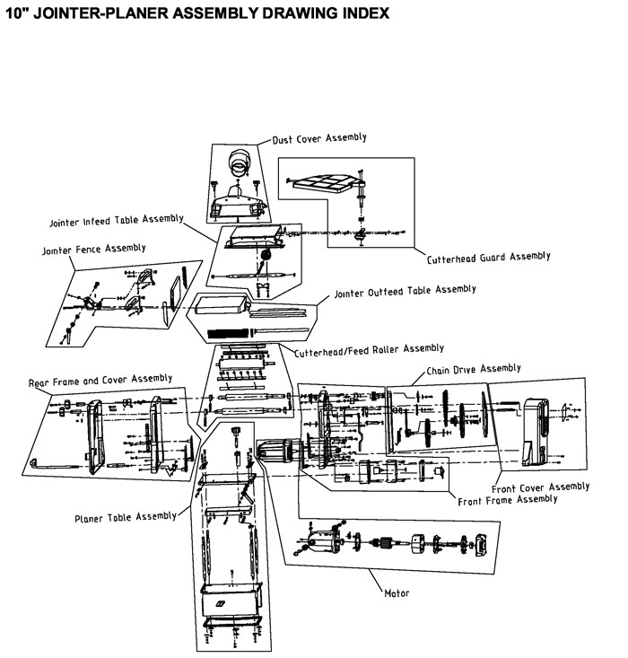 Jet 707410_JJP-10BTOS Jointer-Planer Parts