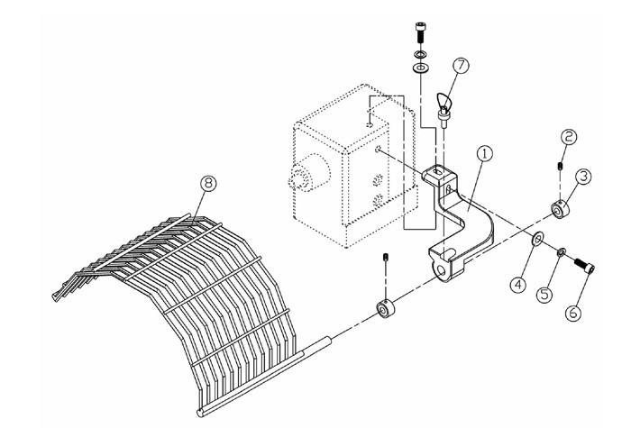 Jet JWL-1442VS Lathe Parts 708358