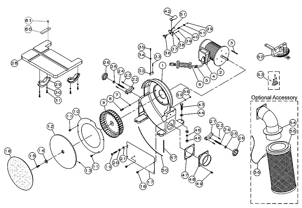 Jet 708433_JDS-12B Disc Sander Parts