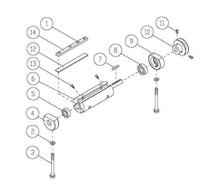 Jet 708458K_JJ-8CS Jointer Parts