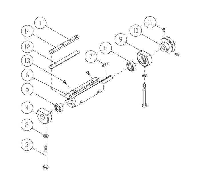 Jet 708466DXK_JJ-6HHDX Jointer Parts