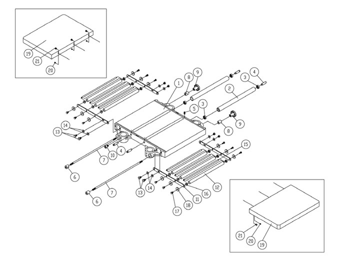 Jet 708528_JWP-208 Planer Parts