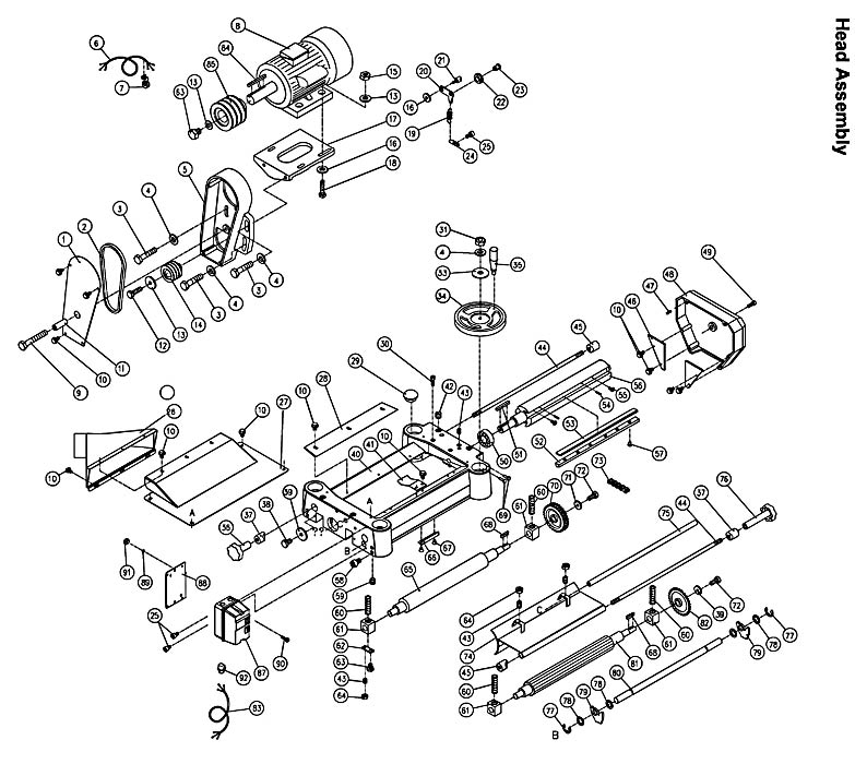 Jet 708531_JWP-16OS Planer Parts