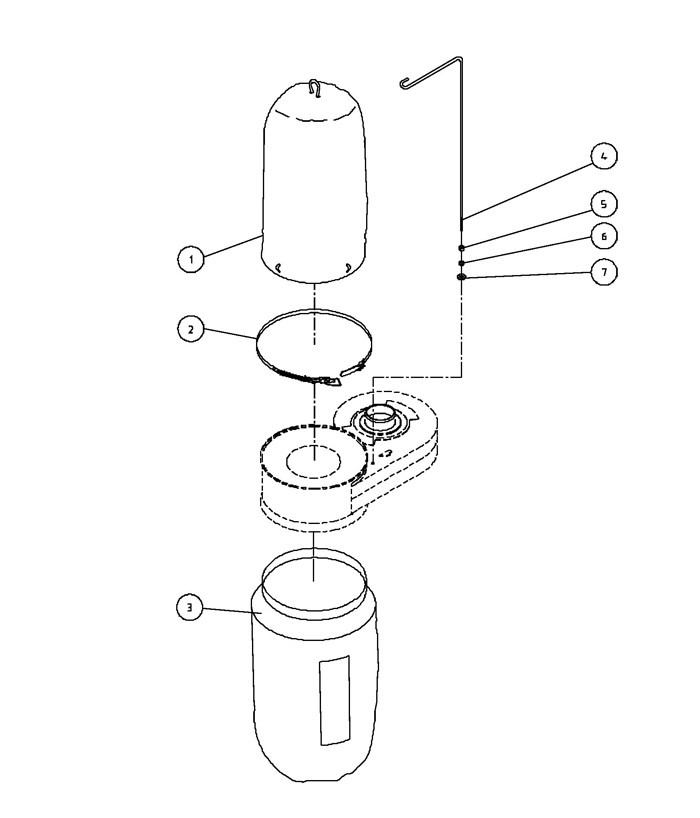 Jet 708642BK_DC-650 Dust Collector Parts