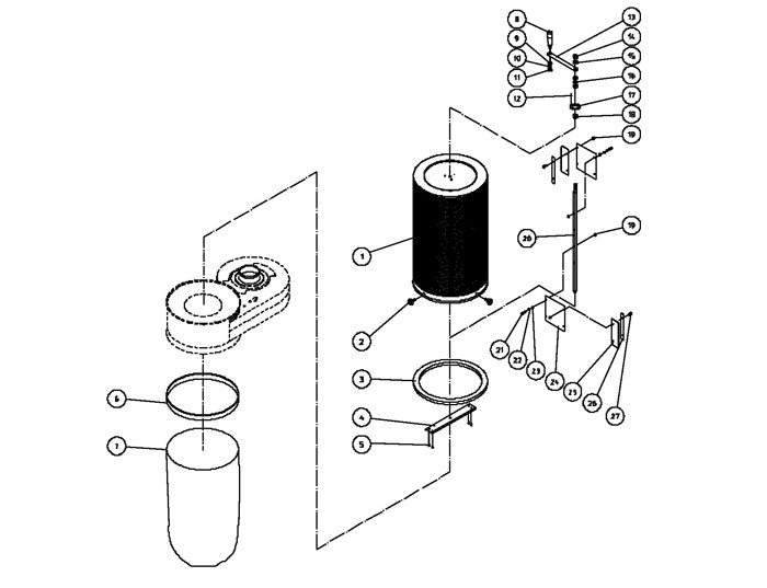 Jet 708642CK_DC-650 Dust Collector Parts