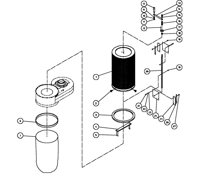 Jet 708642MK_DC-650 Dust Collector Parts