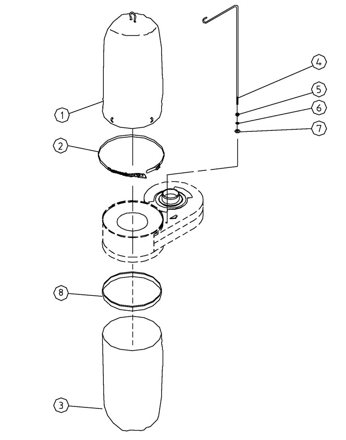 Jet 708642MK_DC-650 Dust Collector Parts