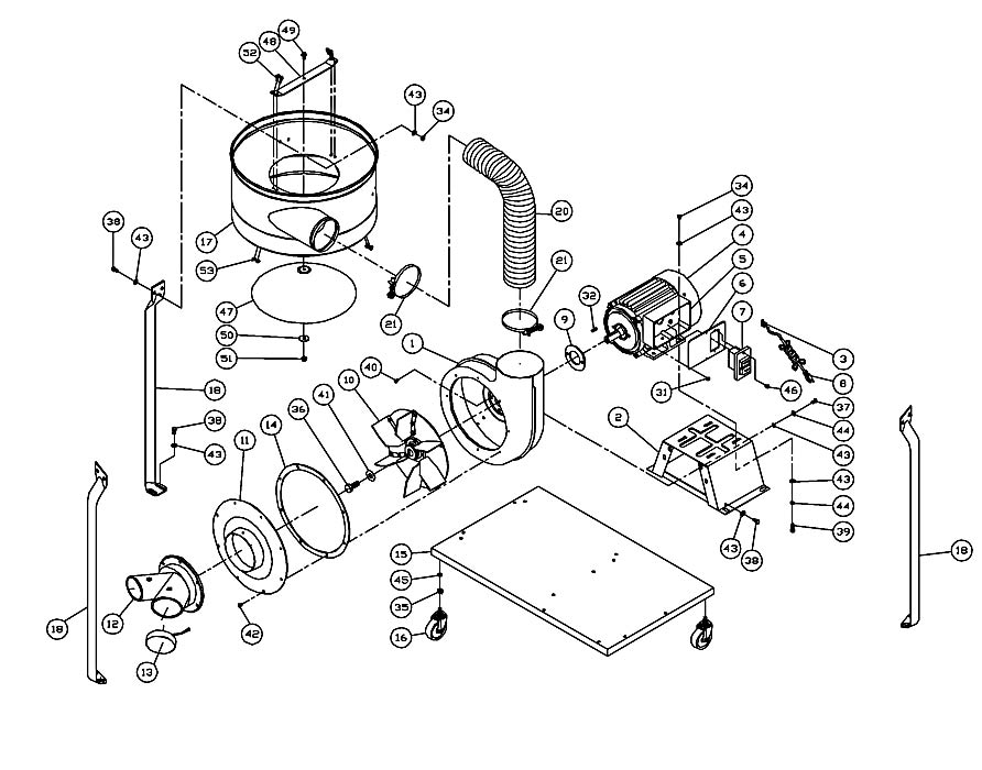 Jet 710703K_DC-1200VX Dust Collector Parts