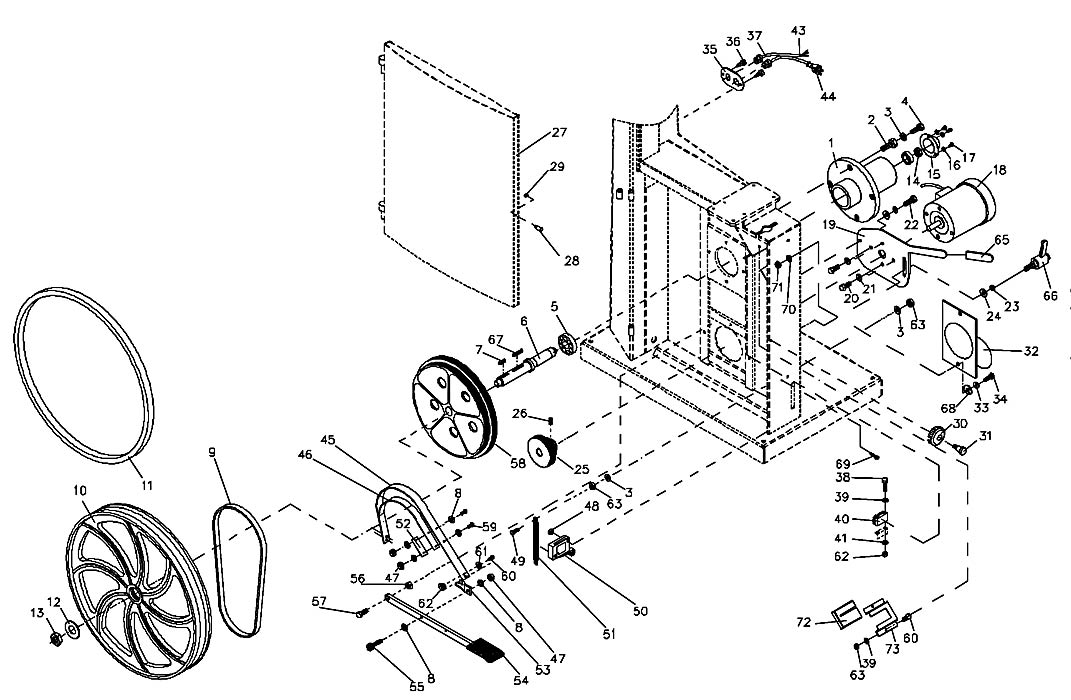 Jet 710751B Band Saw Parts