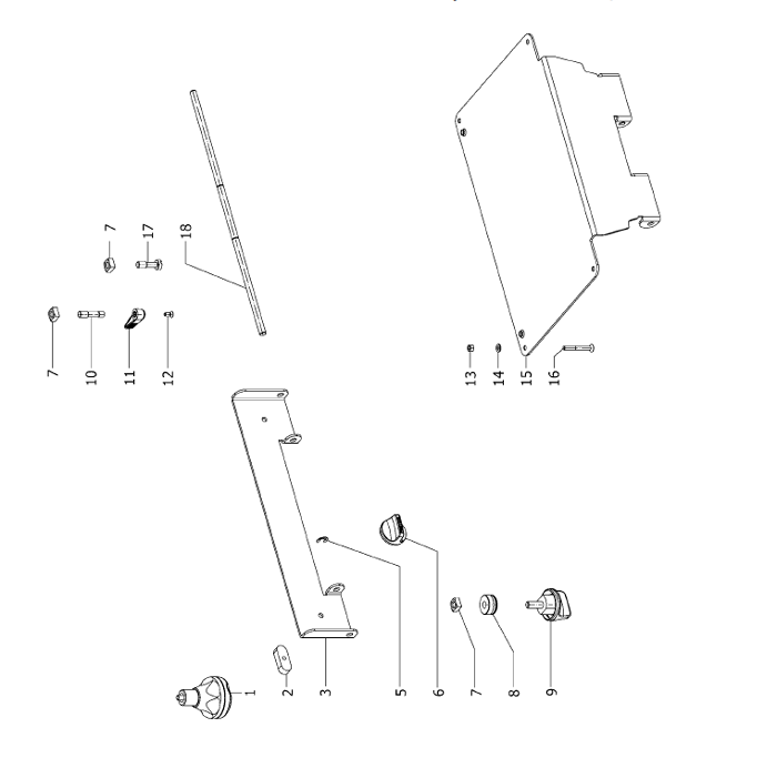 Festool Adapter-VAC-SYS-AD-MFT-3 (494977) Multifunction Table Parts