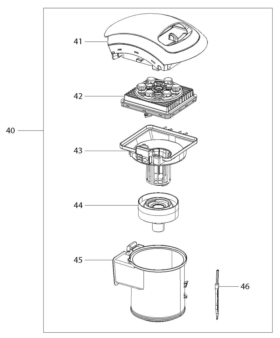 DCL500Z Makita Vacuum Parts