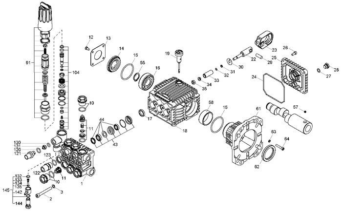 DeWalt DH4240 1 Parts - Pressure Washer