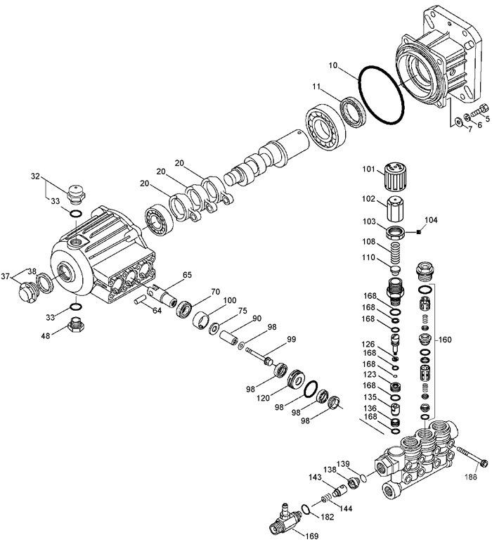 DeWalt DP3850 1 Parts - Pressure Washer