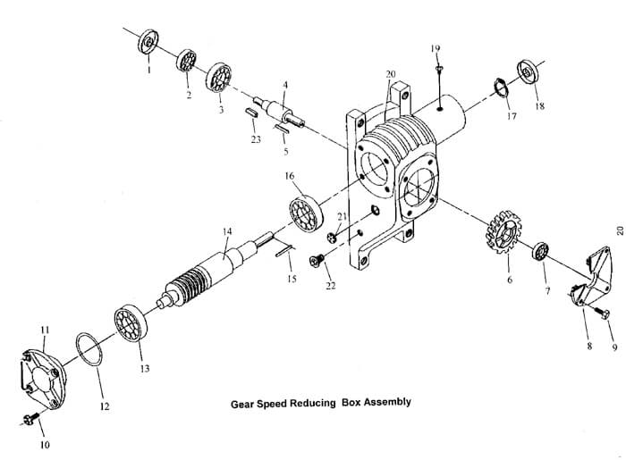 Jet MBS-1014W Band Saw Parts