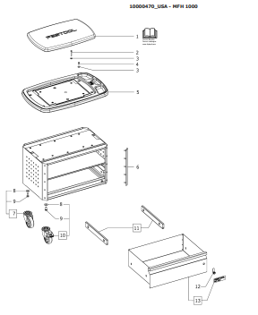 Festool MFH-1000 (10000470) Accessory Parts