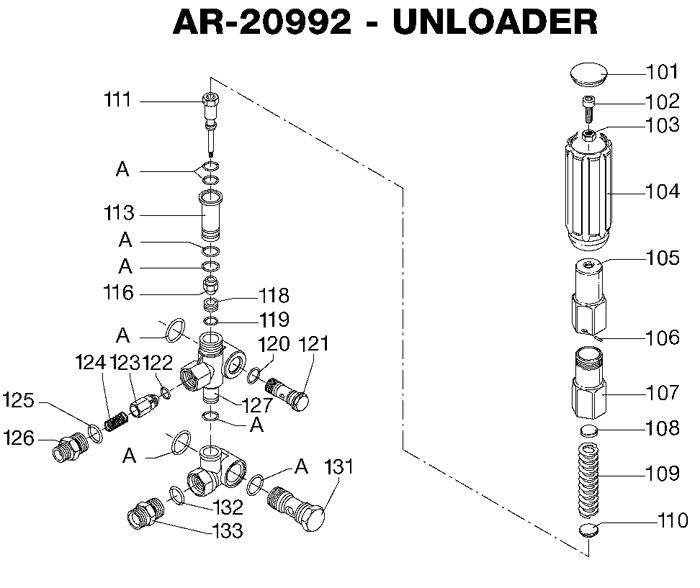 Porter Cable PCK4040SP Pressure Washer Parts