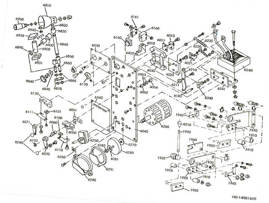 Jet VBS-1408 Band Saw Parts