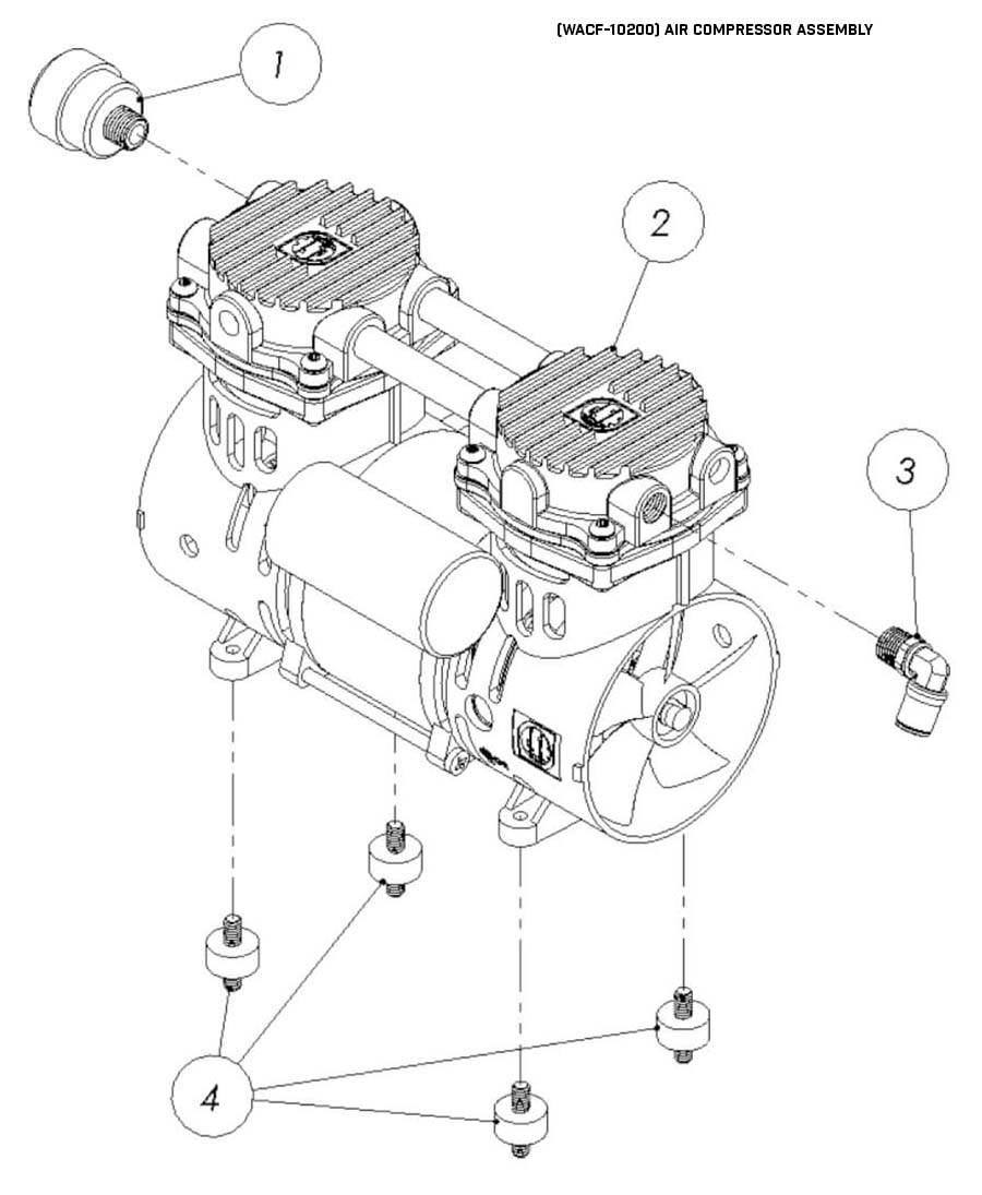 (WACF 3037) Wilton Cold Front Cooling Fan 