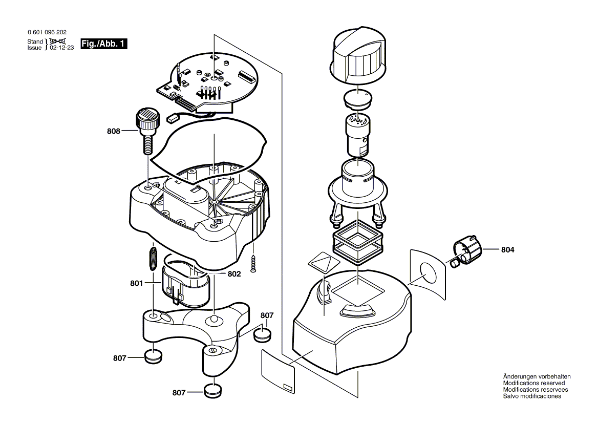 Bosch bl50r - 0601096202 Tool Parts